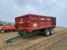 Marshall 11t grain trailer