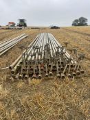 43 No 3” sprinkler irrigation pipes, 9m