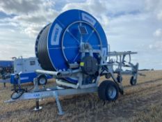 Idrofoglia 110-470 Turbo Car irrigation reel with rain gun