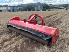 Weaving WKN280 flail topper, 2.8 m, hydraulic side shift. Serial No: 1910582