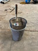 2 No bins and shovel