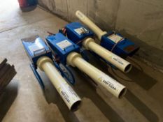 4 no Saltney bird scarers, manual in office