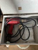 Soldering iron, single phase with heat gun