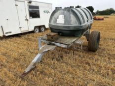 Diesel bowser, single axle on 12.5/80-15 wheels and tyres