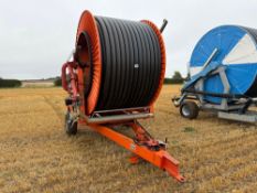 1996 Irrifrance Irridoseur 100/400 single axle irrigation reel NB: Manual in the office.