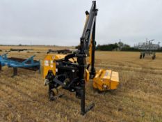 2016 McConnel PA6065 hedge cutter with 1.5m flail head, 3pt linkage attachments, joystick control. S