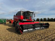 2017 Massey Ferguson Activa 7347-S combine harvester, yield monitor, 6 straw walkers, straw chopper