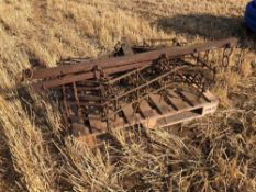 Quantity seed harrow sections with stretcher