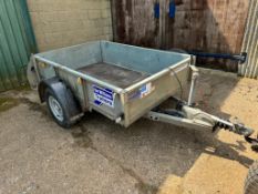 Ifor Williams GD64MK3  6ft x 4ft single axle trailer. Serial No: SCK20000013592618