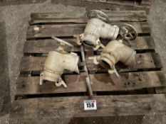 3No taps 4inch inlet 4inch outlet