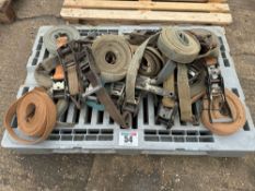 Quantity ratchet straps