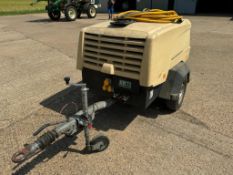 2013 Doosan 726 compressor, single axle