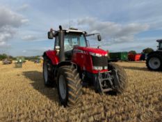 2016 Massey Ferguson 7720 Dyna-6 50kph 4wd tractor with front linkage and PTO, cab and front suspens