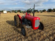 1961 Massey Ferguson 35 2wd diesel tractor complete with rear linkage, PTO and hitch on 6.00-16 fron