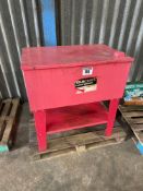 Truecraft parts washer, 50gal capacity, single phase NB: Manual in office.