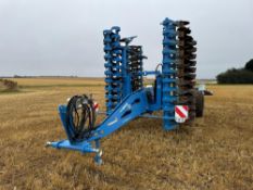 2021 Lemken Heliodor 9 6m compact disc harrow complete with levelling boards to discs and rear packe