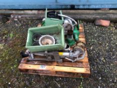 Miscellaneous irrigation fittings etc