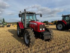 2003 Massey Ferguson 6475 Dynashift 40kph 4wd tractor complete with front suspension, 3 manual spool