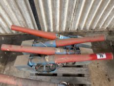 4No Multi-bang bird scarers.  NB: Manual in Office