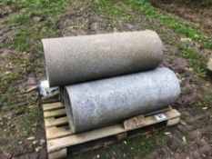 Quantity concrete culvert pipes
