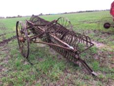 Vintage hay rake