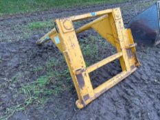 2013 Stronga SBL2400 bag lifter with pin and cone attachments. Serial No: 4960