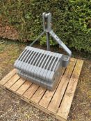 14No AGCO 55kg wafer weights on linkage mounted frame