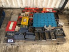 Quantity nuts, bolts etc