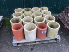 Quantity clay drains