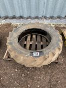 Single 12.4/11-28 tyre only