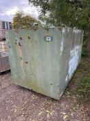 Metal fuel tank 7,000l 5ft x 5ft x 10ft