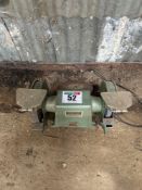 Truecraft bench grinder, single phase