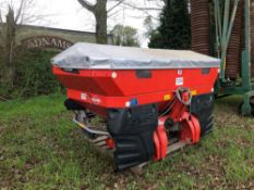 2018 Kuhn Axis 20.2 M-EMC 24m twin disc fertiliser spreader with border control. Serial No: 09-05457