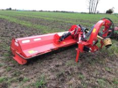 2013 Maschio Giraffona 260 2.6m side offset flail mower. Serial No: 13M260263 NB: Manual in Office