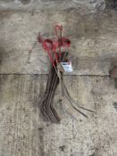 Quantity folding harrow tines / spares