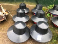 6No poultry feeders. No VAT