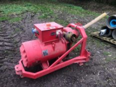 NUF Magnate PTO driven generator single and 3 phase. Type: 05231244