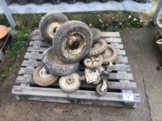 Quantity misc. wheels