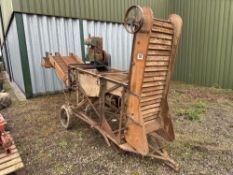 Shanks potato riddle with Lister engine