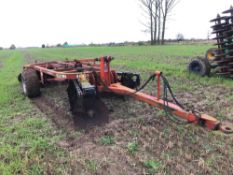 Kongskilde 4m manual folding discs, trailed NB: Manual in Office