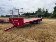 2018 Marshall 28ft Bale/Flat Trailer
