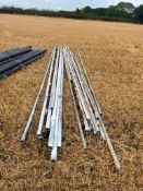 Qty. Steel Cubicle Breast And Neck Rails