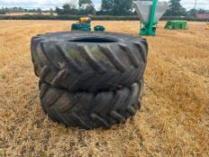 2No. Michelin Tractor Tyres