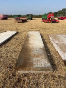 2 No. Concrete Panels