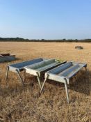 3No. 8ft Bullock Feed Trough On Legs