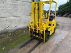 Komatsu FG10 1t gas forklift. No VAT