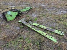 Dowdeswell swing over furrow press arm