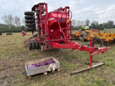 2010 Horsch Simba Pronto 6DC disc drill with wheel track eradicators, bout and tramline markers to b