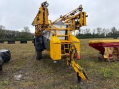 2010 Chafer Sentry 5000 36m trailed sprayer with single line, triple nozzle bodies, rear steering ax