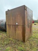 Metal water tank